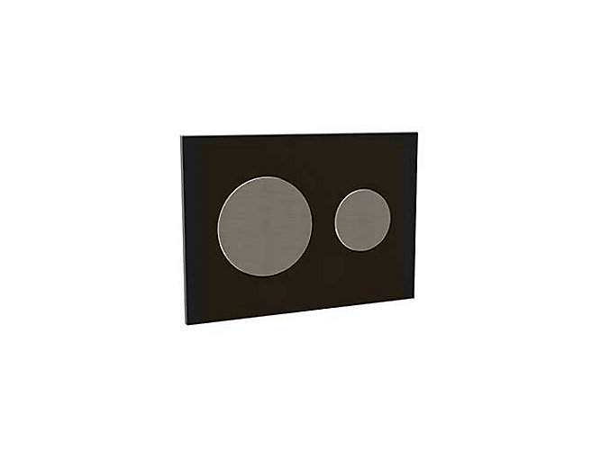 Kohler - Skim  Faceplate In Black With Actuation Button
